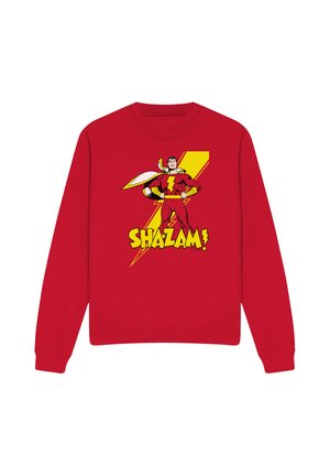Warner Brothers, DC SHAZAM SHAZAM - Sweatshirt - red