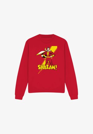 Warner Brothers, DC SHAZAM SHAZAM - Sweatshirt - red