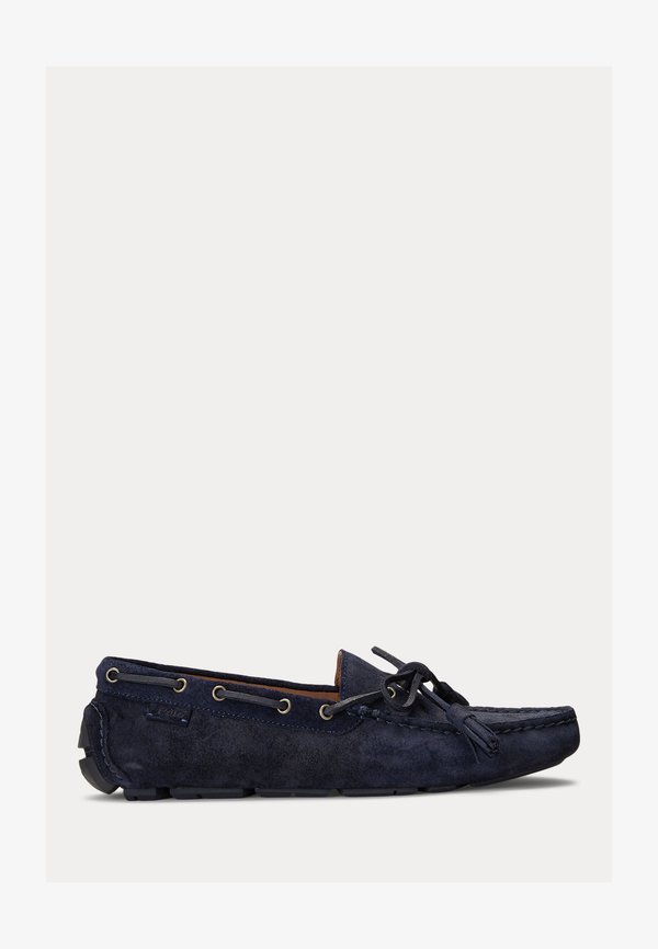 ANDERS TASSELLED SUEDE DRIVER - Moccasins