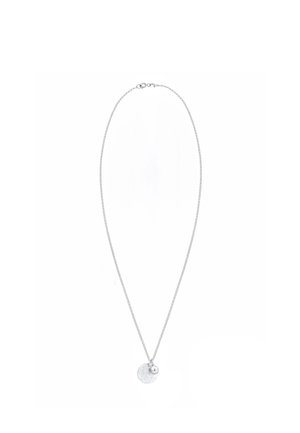 PLATE PENDANT - Kaulakoru - silberfarben