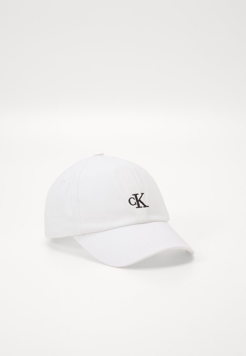 Calvin Klein Jeans MONOGRAM BASEBALL  - Sapka - bright white