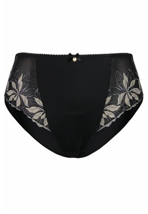 Ulla Popken, FLORAL  - Slip - black