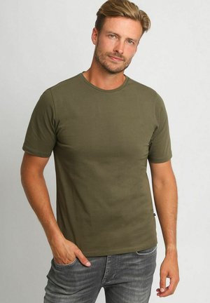 Suitable, Basic T-shirt - oliv