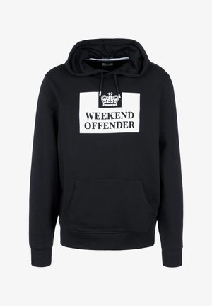 Weekend Offender HM SERVICE CLASSIC - Felpa con cappuccio - navy