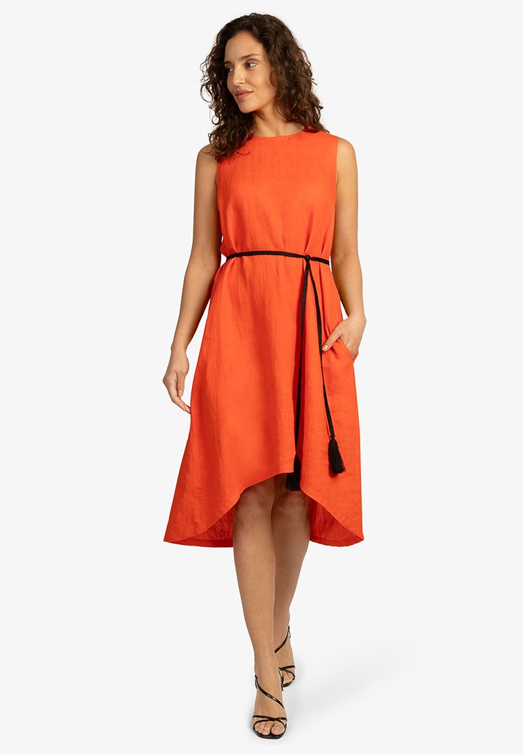 mint&mia Jurk koraalrood