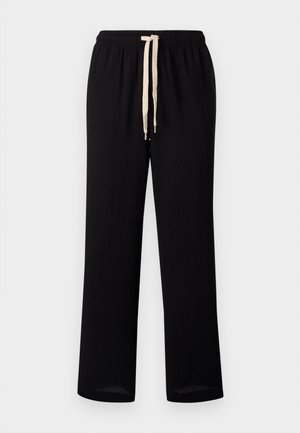 Jack & Jones JPSTBILL ATHLETICO CRINK JOGGER - Kelnės - black