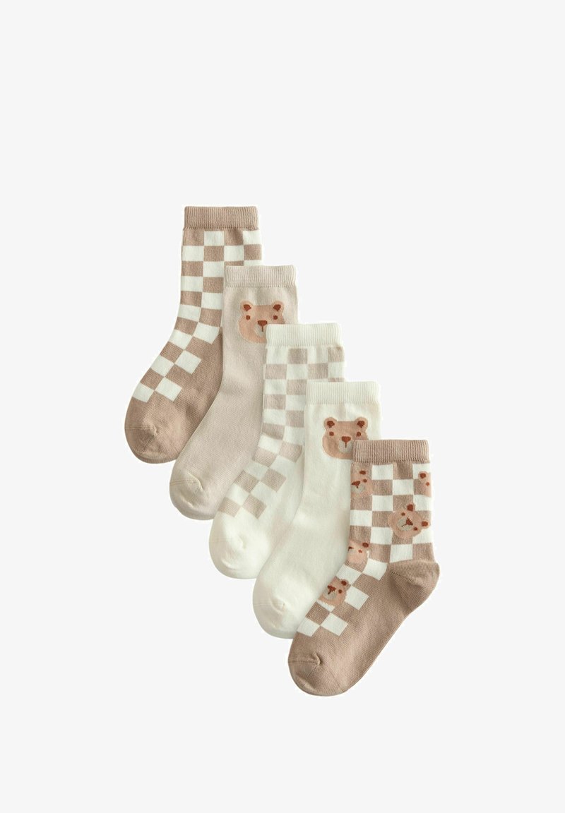 Next RICH 5 PACK - Socks - neutral bears