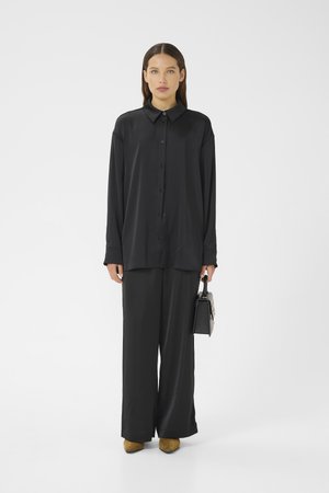 JESSIE HW PANTS - Trousers - black