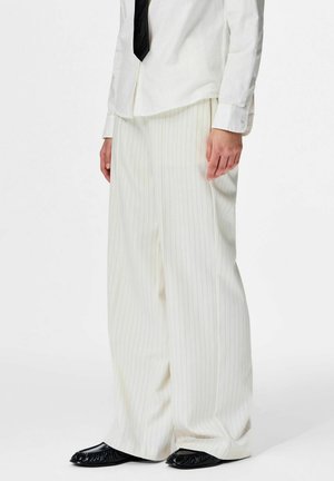 Pieces MIT WEITEM BEIN PCBOZZY GESTREIFT - Housut - birch