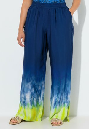 SUNNY BEACH BATIK  - Bukser - asphalt blue