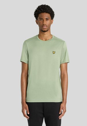 Lyle & Scott, LYLE & SCOTT SS T-SHIRTS SET-IN SHORT SLEEVE T-SHIRT - T-shirt basic - y botanical green