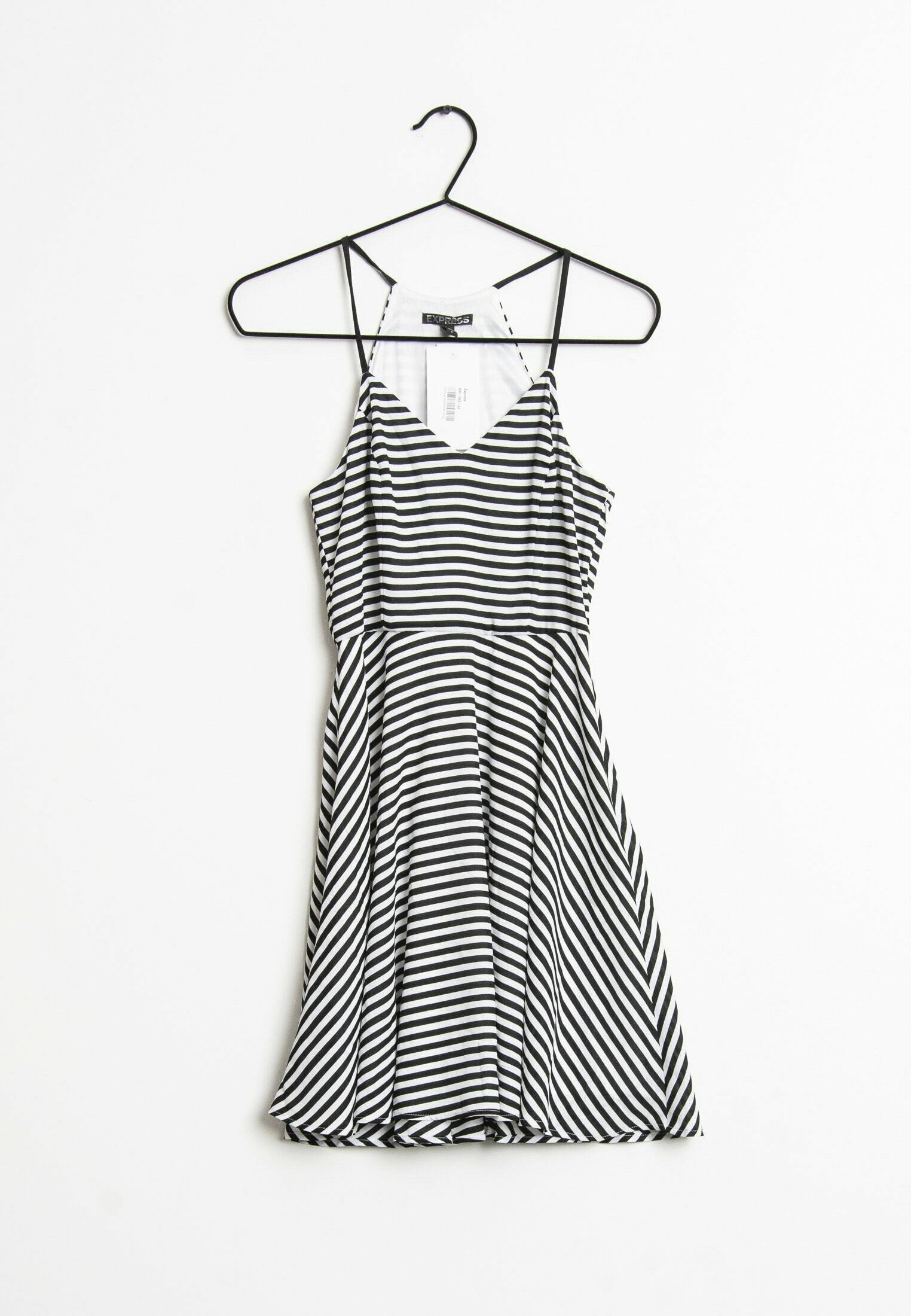 EXPRESS Vestito di maglina - white/bianco - Zalando.it