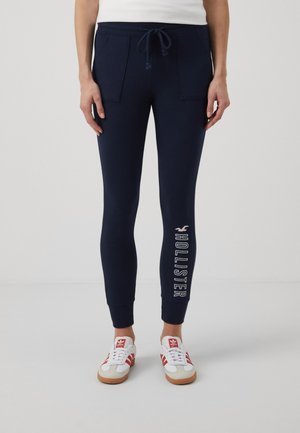 LOGO  - Pantalones deportivos - navy