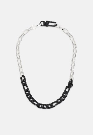 PAINT SPLATTER CHAIN NECKLACE - Colar - silver-coloured