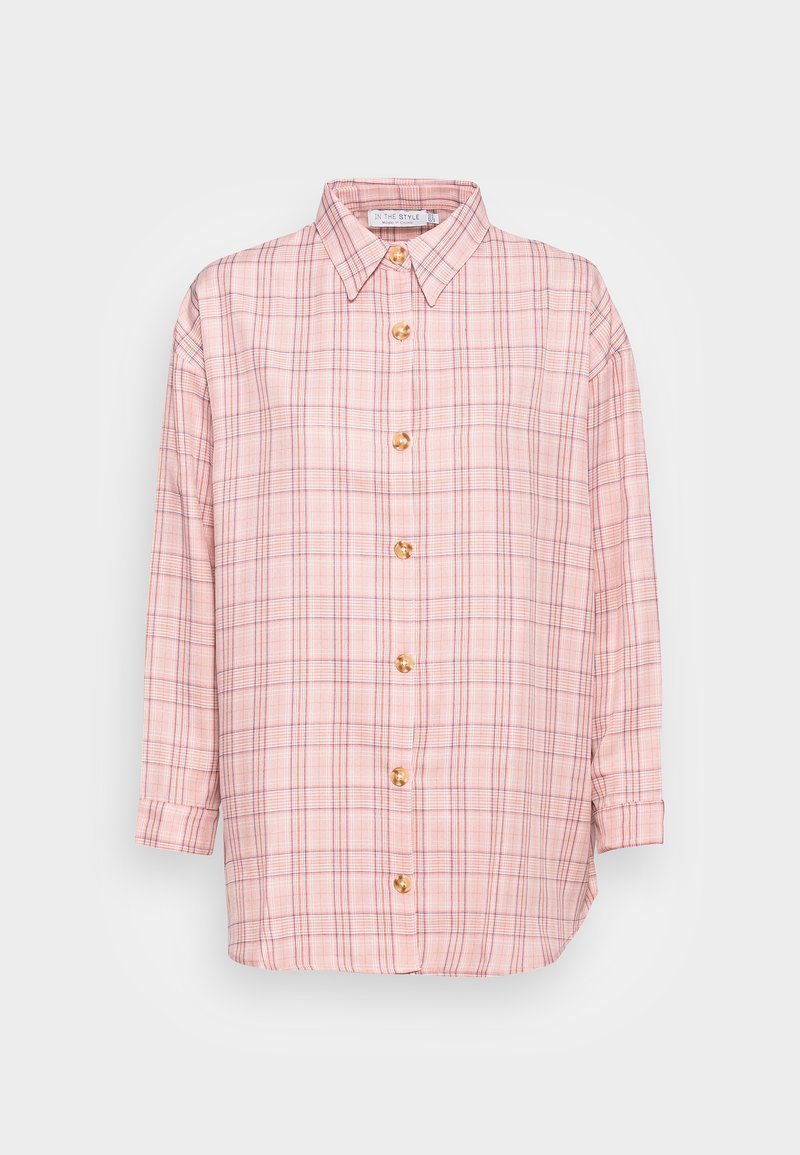 In The Style Overhemdblouse bruin