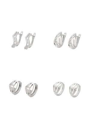 SET - Fülbevalók - silver-coloured
