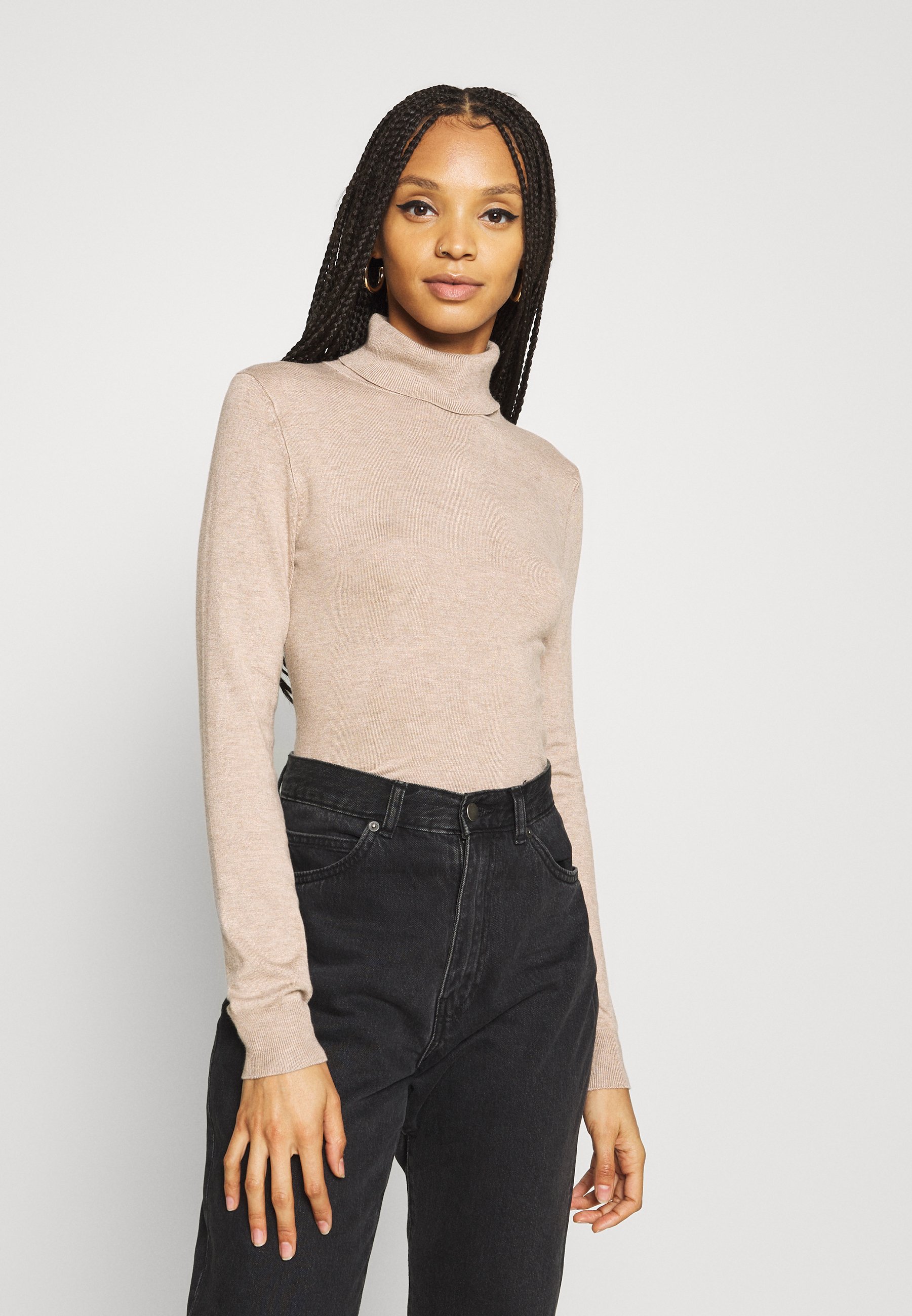 Even\u0026Odd BASIC TURTLE NECK JUMPER 