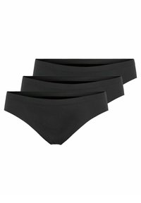 ONLY - 3 PACK - Briefs - black Miniatyrbild 1