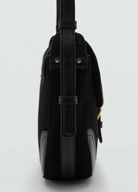 Mango Schoudertas - black