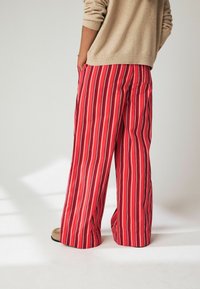 Next ON STRIPE WIDE LEG - Housut - red