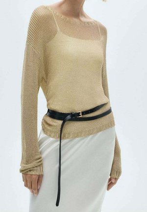 Pullover - gold-coloured