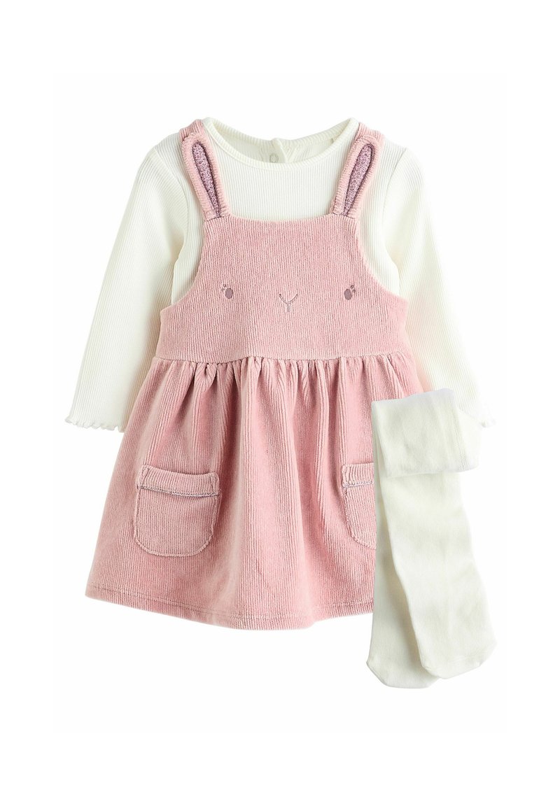 Next REGULAR FIT SET - Body - pink bunny velour