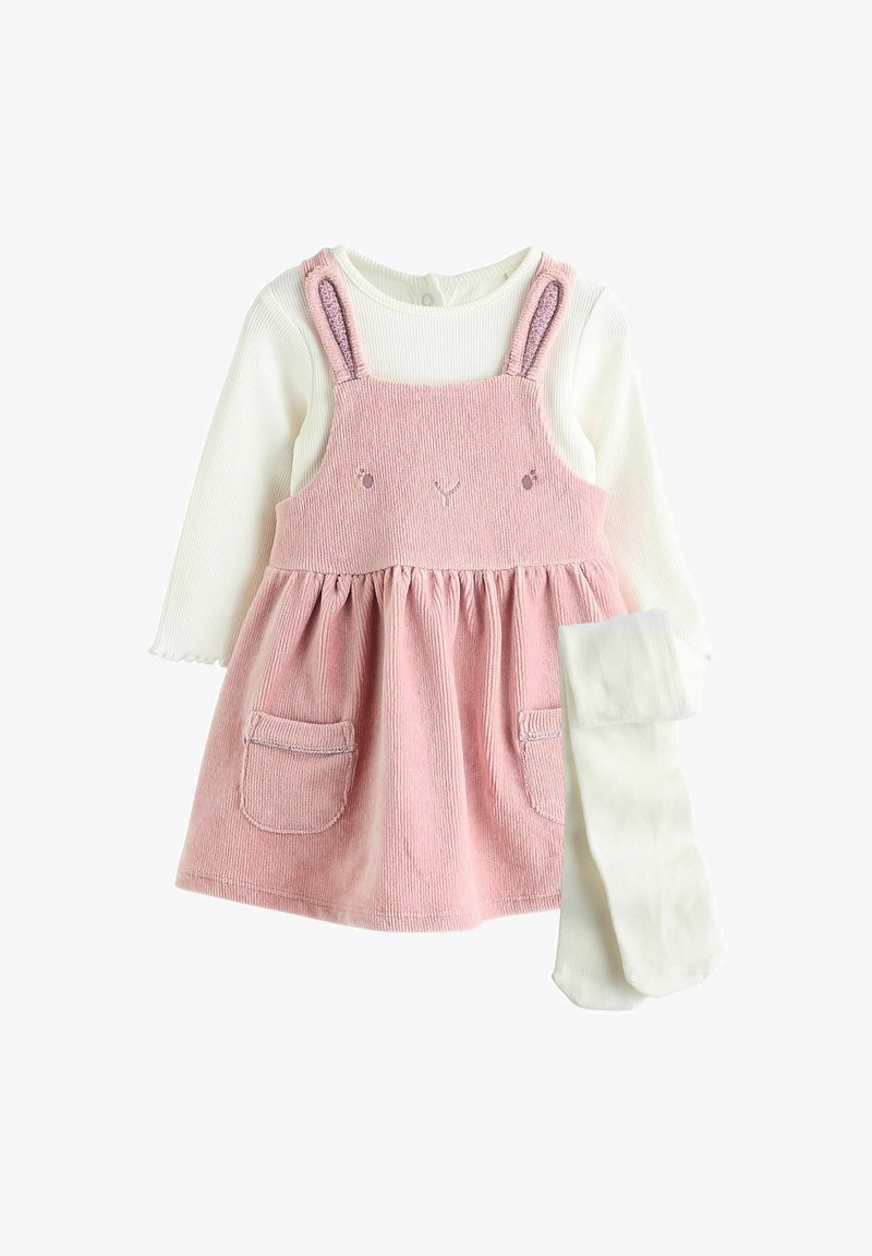 Next REGULAR FIT SET - Body - pink bunny velour