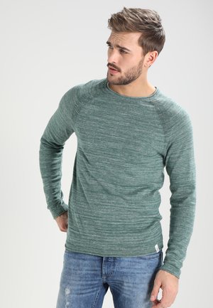 Jumper - mottled green