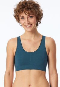 Schiesser CASUAL SEAMLESS - Toppe - petrol