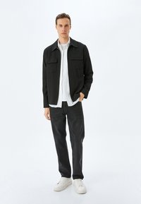 Koton MARK STRAIGHT - Vaqueros rectos - black