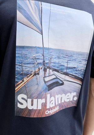 Jack & Jones, T-SHIRT T-SHIRT - T-shirt print - odyssey gray