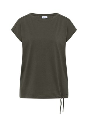Cecil, T-shirt basic - khaki