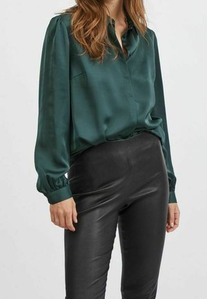 Blus - dark green