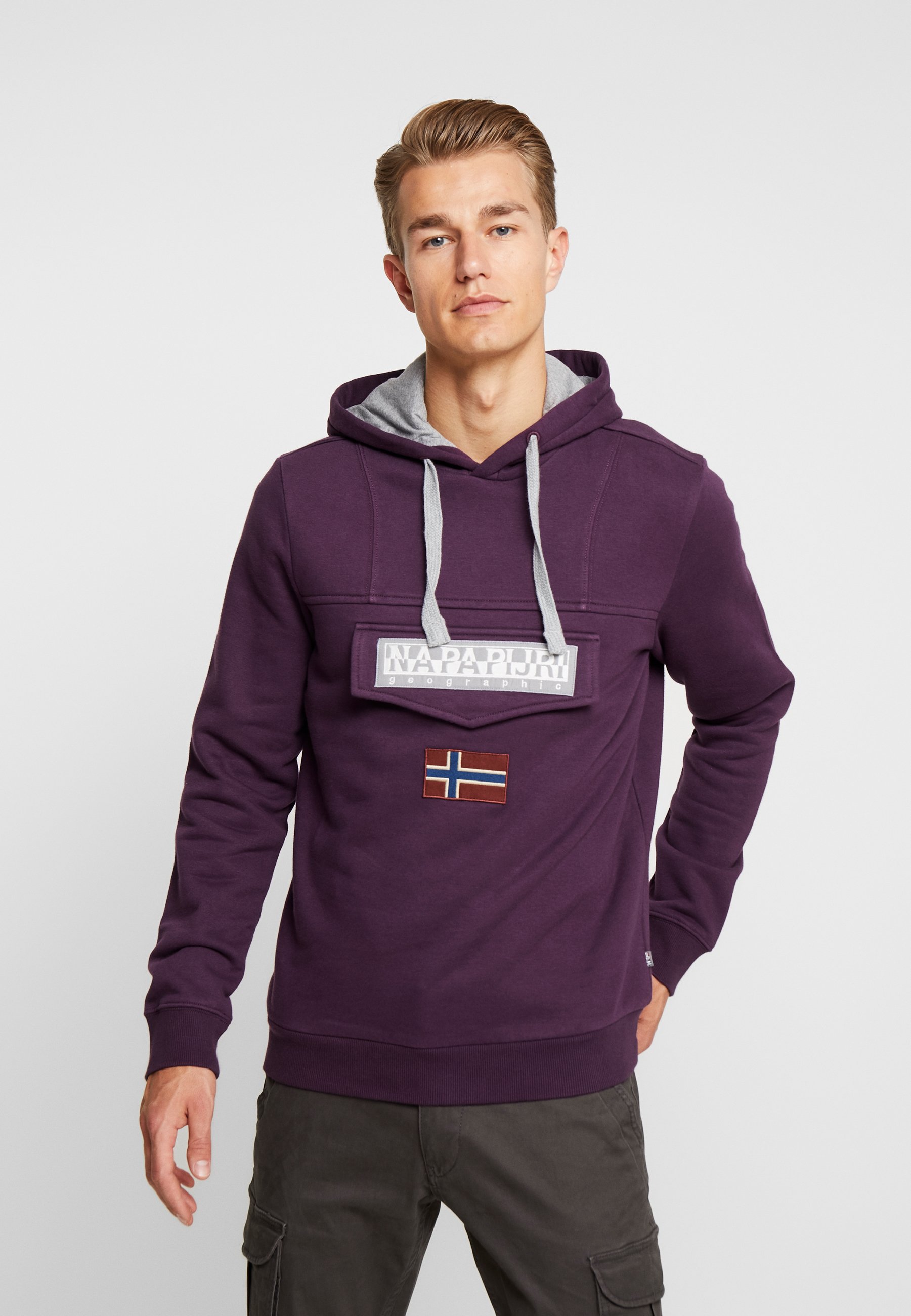 napapijri burgee overhead hoodie