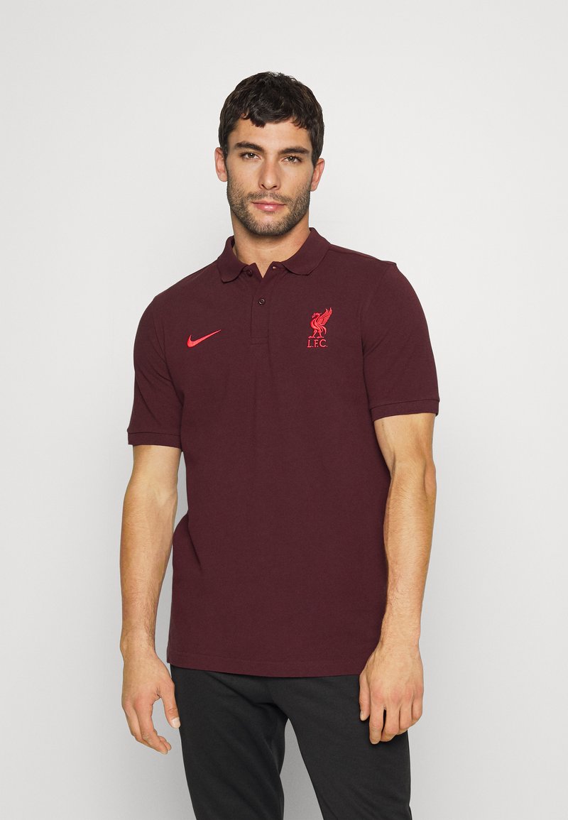 Nike Performance LIVERPOOL FC POLO Club wear burgundy crush/siren