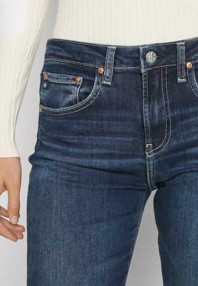 AG Jeans GIRLFRIEND LONG - Liibuvad teksad - dark blue