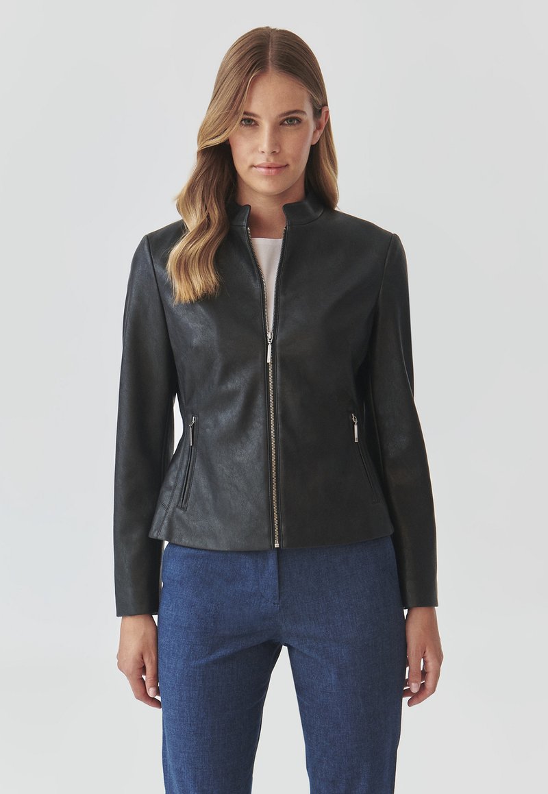 TATUUM - BAMI - Faux leather jacket - black, Enlarge