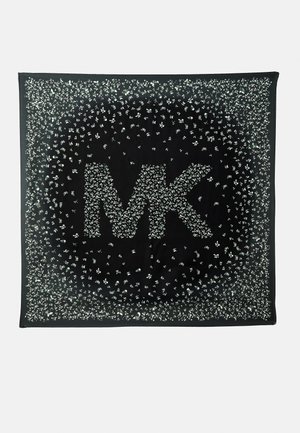 JUMBO FLORAL SQUARE - Fulardi - black
