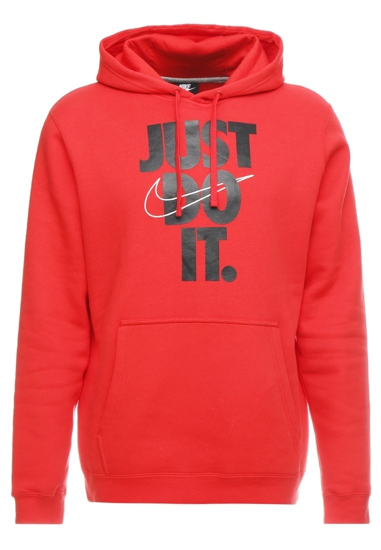 just do it red nike hoodie