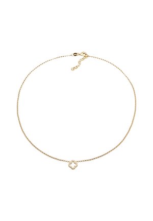 SPARKLING CLOVER - Collier - gold-coloured