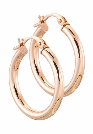9 KARAT CLASSIC HOOP  - Pendientes - rose gold-coloured