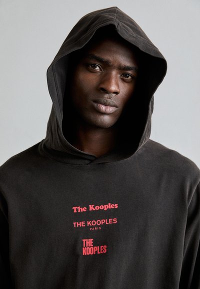 The Kooples T-shirt à manches longues - black washed