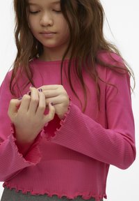 VERO MODA Girl VMLAVENDER CROPPED  - Långärmad tröja - fuchsia purple
