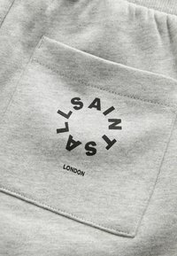 smALLSAINTS REGULAR FIT - TIERRA CUFFED LOGO JOGGERS - Træningsbukser - grey