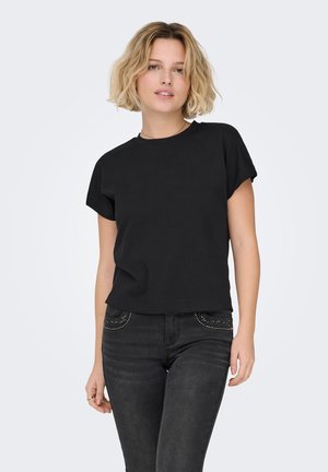 ONLY, ONLERICA S/S TOP JRS NOOS - T-shirt basique - black