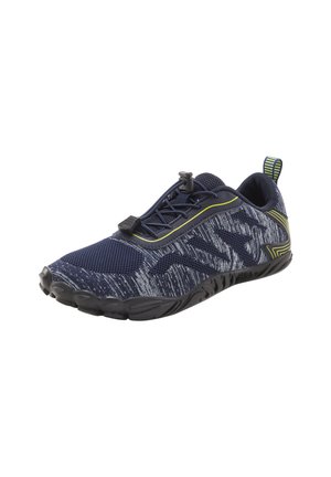 Sneaker low - navy gelb
