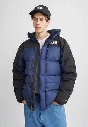 HMLYN PARKA - Untuvatakki - summit navy-tnf black
