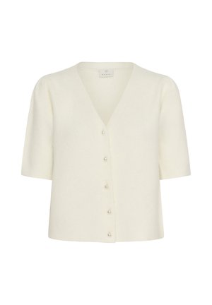 Kaffe MARINA - Gilet - chalk cc