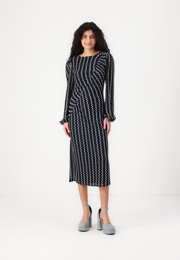 VIELLEN O NECK MIDI DRESS - Cocktailkleid/festliches Kleid