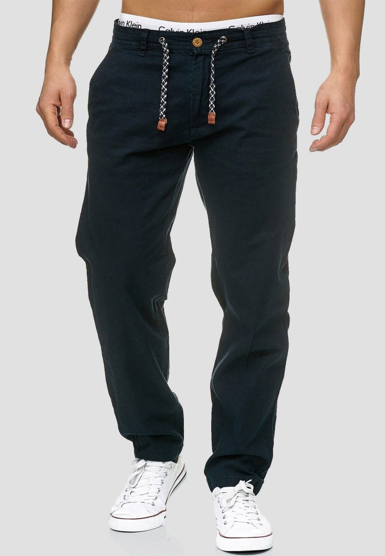 Herren Chinos | INDICODE JEANS Chino dark blue/dunkelblau - XA74111 Herren Chinos | INDICODE JEANS Chino dark blue/dunkelblau - XA74111